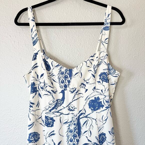 Abercrombie Drama Ruffle Tiered Maxi Dress Size Large Petite - Picture 9 of 11